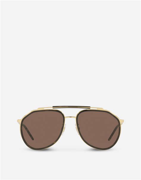 Madison sunglasses in Gold and havana for Men